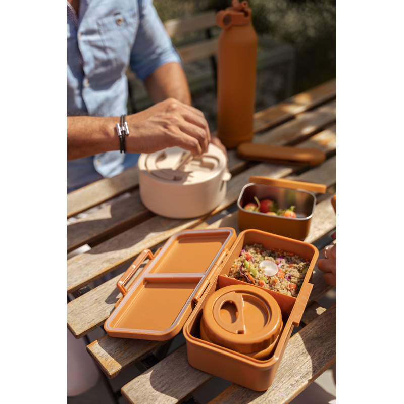 Citron Nerezová nádoba na jídlo 250 ml - Caramel