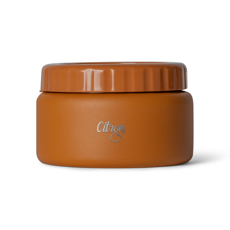 Citron Nerezová nádoba na jídlo 250 ml - Caramel