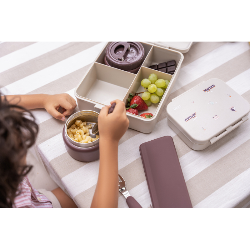 Citron Nerezová nádoba na jídlo 250 ml - Plum