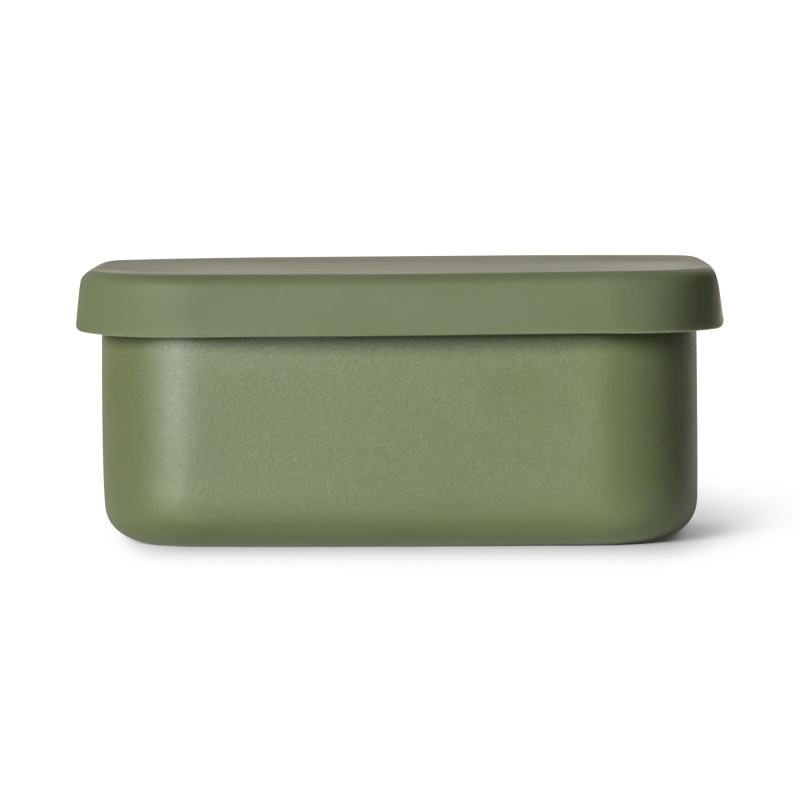 Citron Mini svačinový box, nerez - Green
