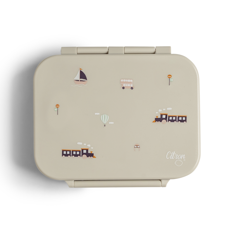 Citron Svačinový box Mini Tritan - Vehicles