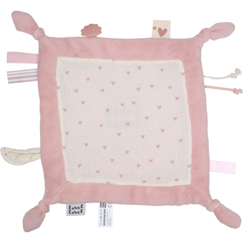 Label Label Mazlík - Hearts Pink