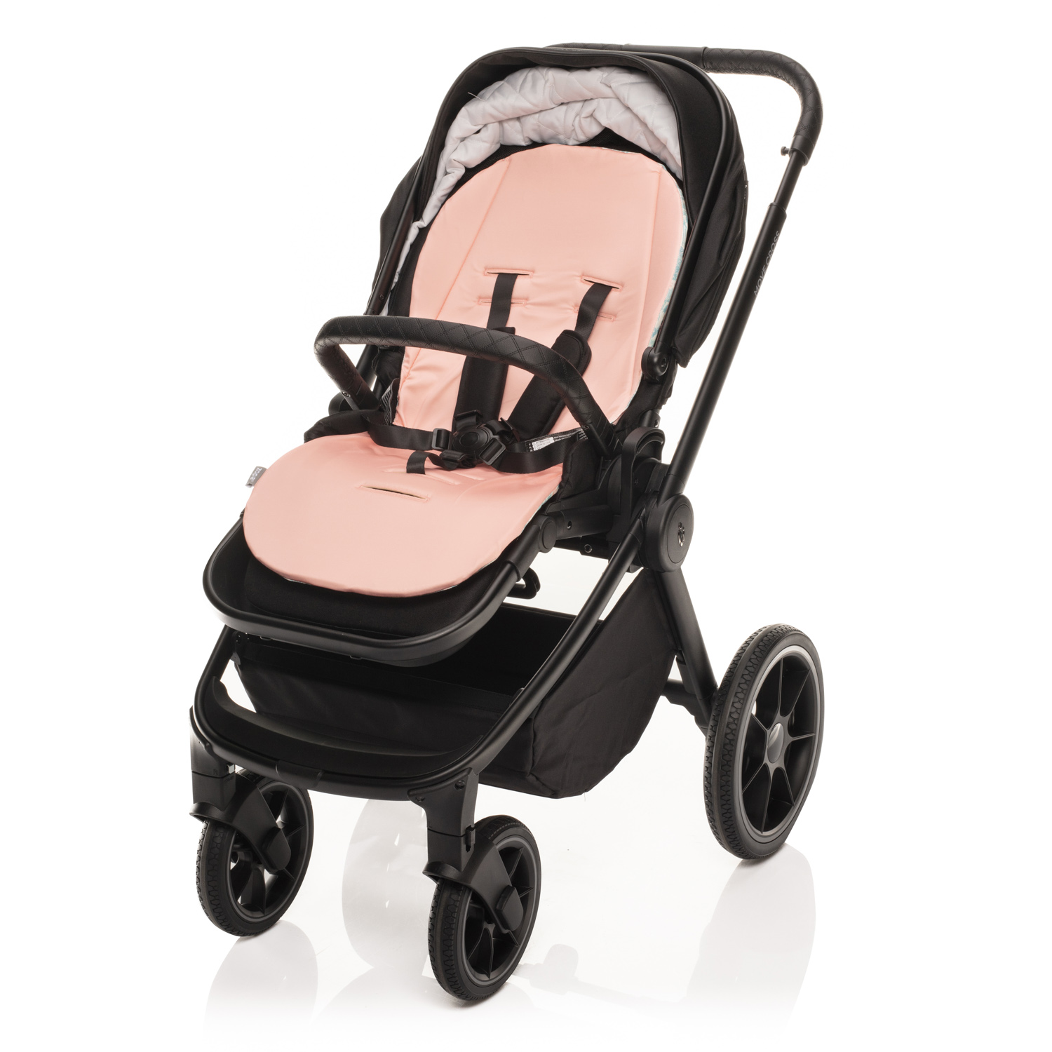 Vložka do kočárku z paměťové pěny Comfort, Jungle Pink