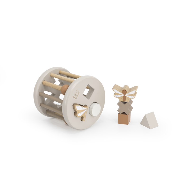 Label Label Oválná vkládačka tvarů, Nougat