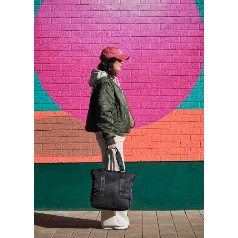 BabaBing MODA přebalovací taška / batoh, Black