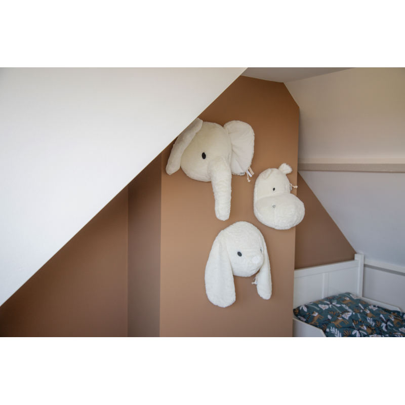 Label Label Dekorace na zeď slon Elly - Ivory