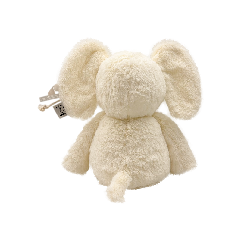 Label Label Plyšák slon Elly M - Ivory