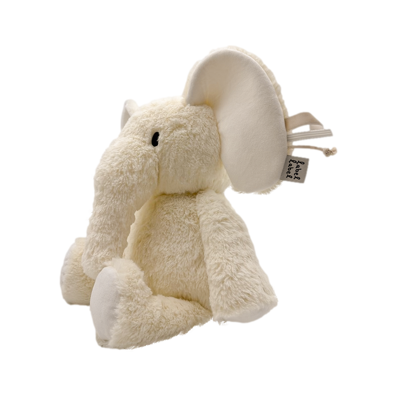Label Label Plyšák slon Elly L - Ivory