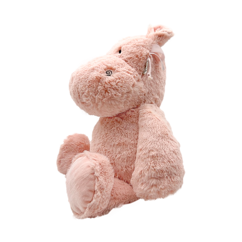 Label Label Plyšák hroch Harvey L - Pink