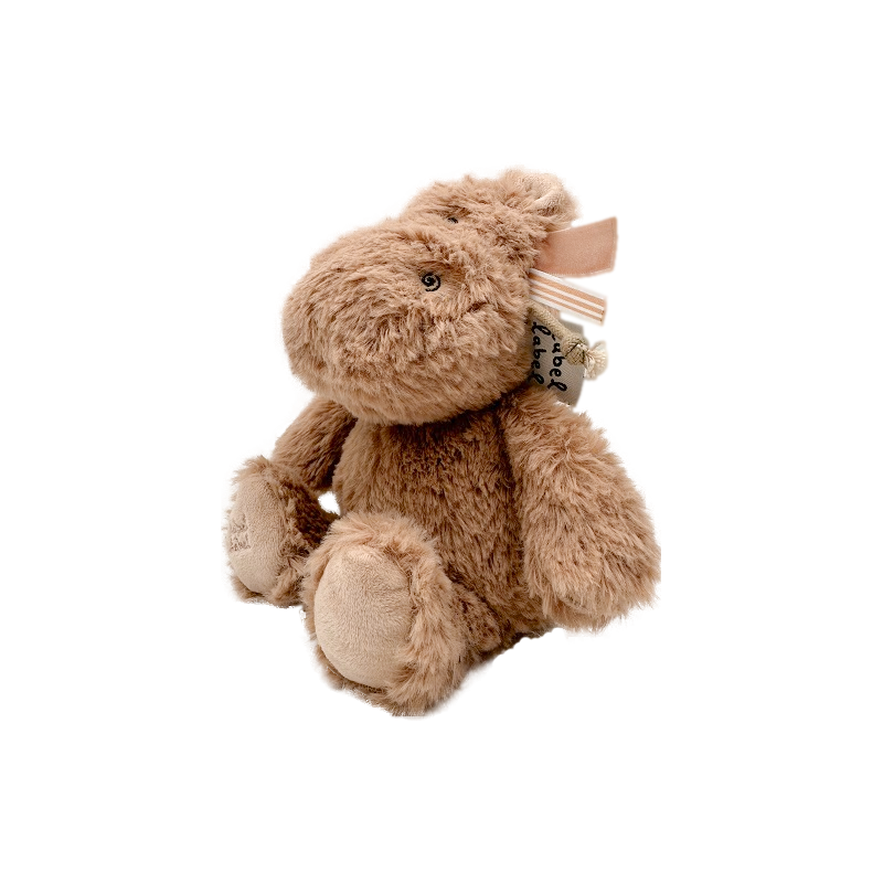 Label Label Plyšák hroch Harvey S - Nougat