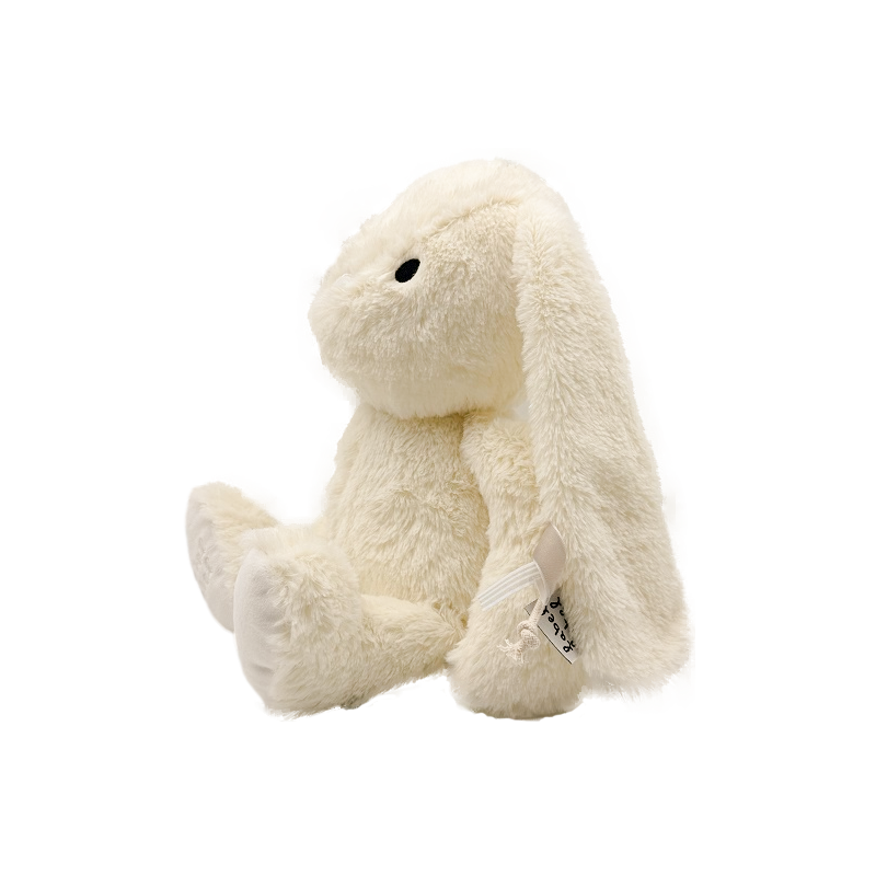 Label Label Plyšák králíček Rosa M - Ivory