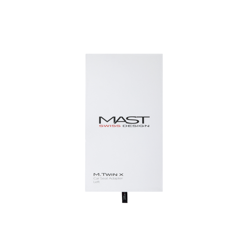 MAST M.Twin x adaptéry na autosedačku, levé