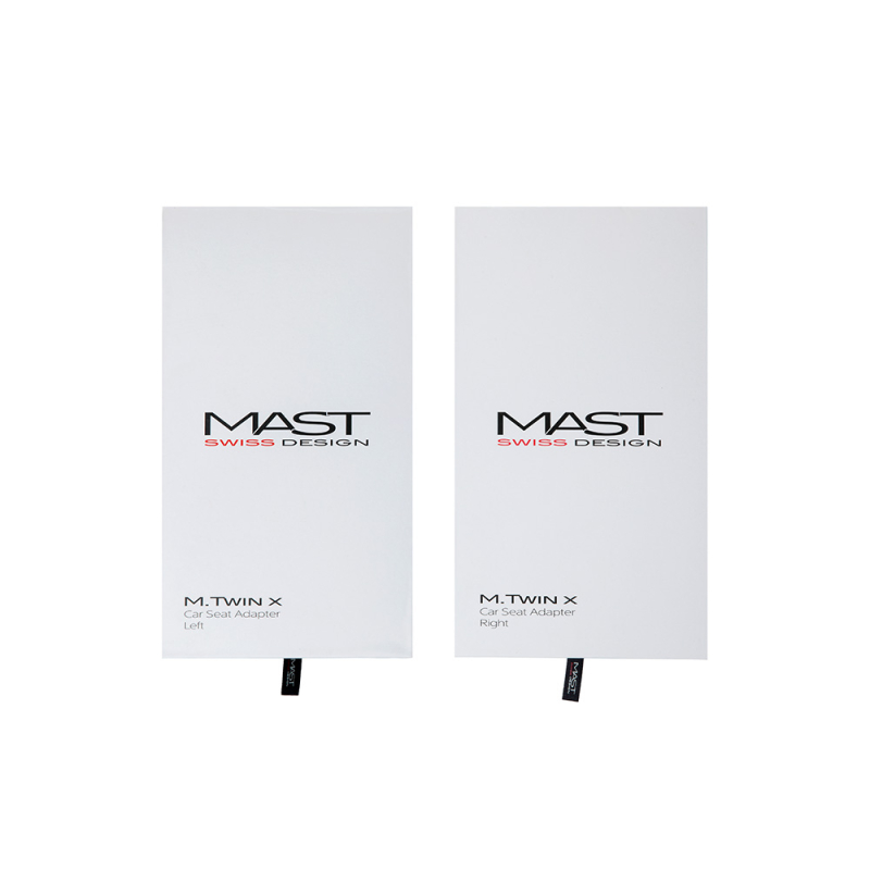 MAST M.Twin x adaptéry na autosedačku, pravé