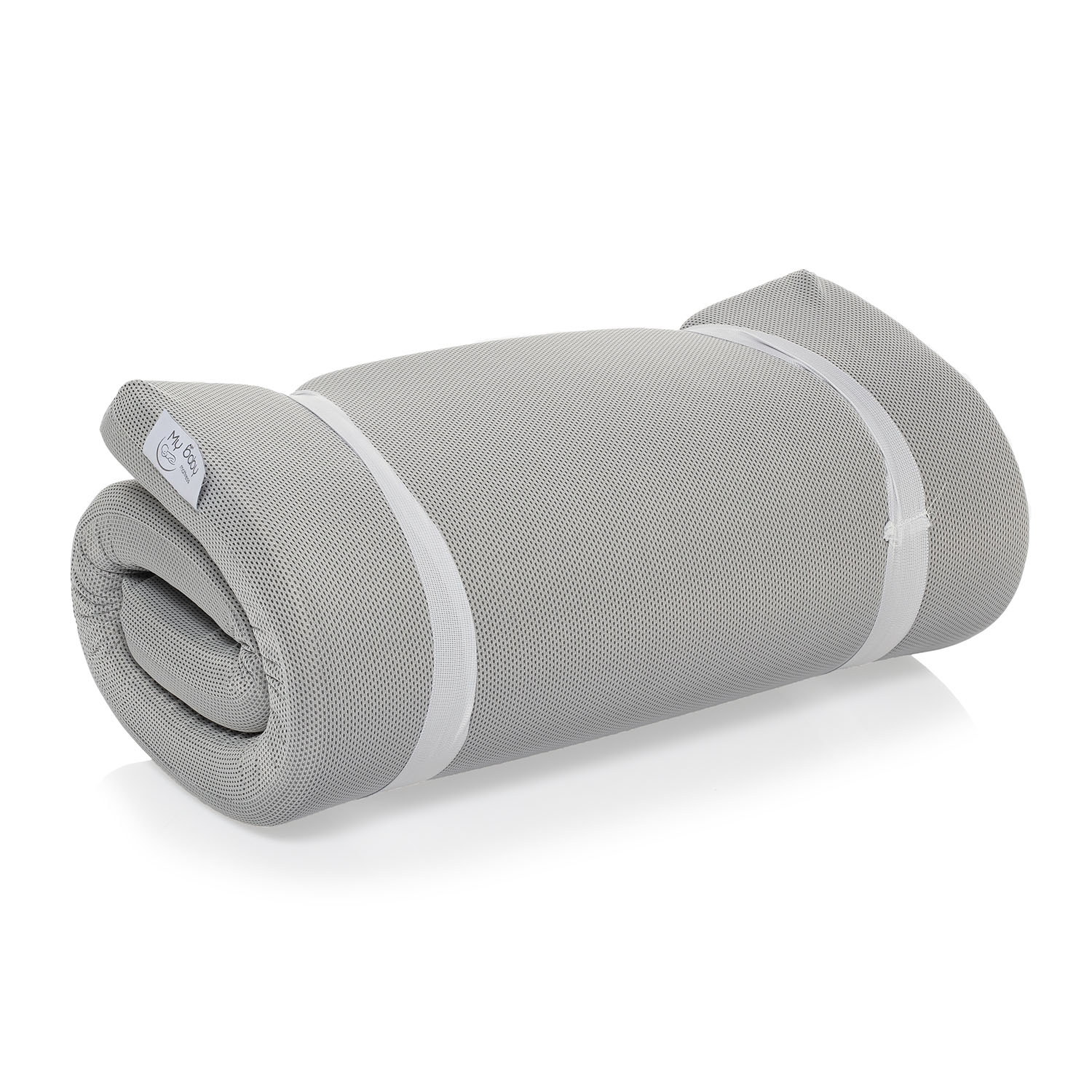 Cestovní rolovací matrace 120x60, Stříbrná