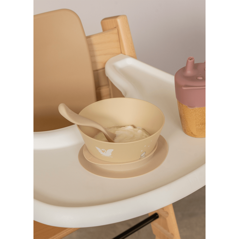 Citron Silikonová přísavka na misku - Beige