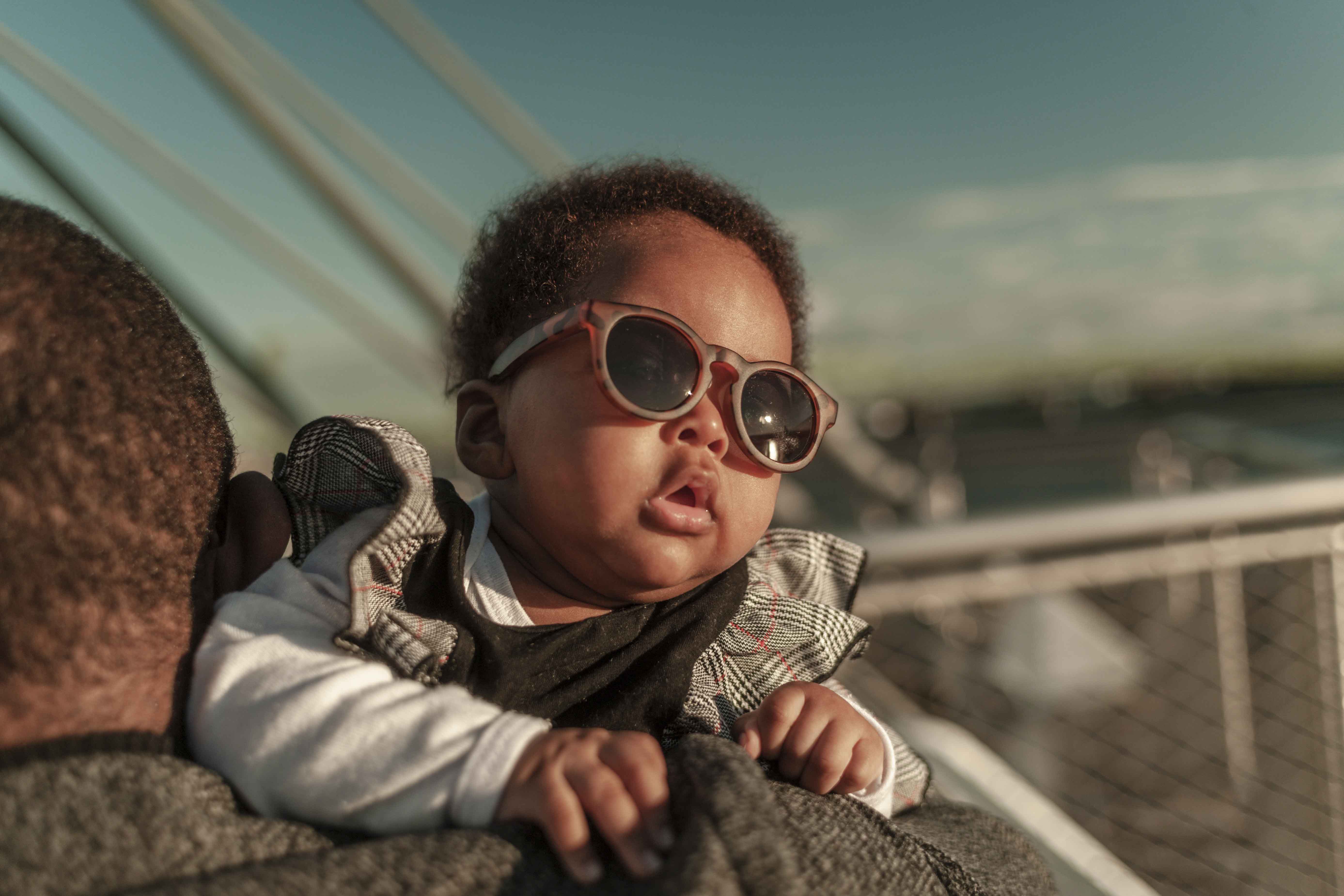 Sluneční brýle Surf 0+, Berry Gloss