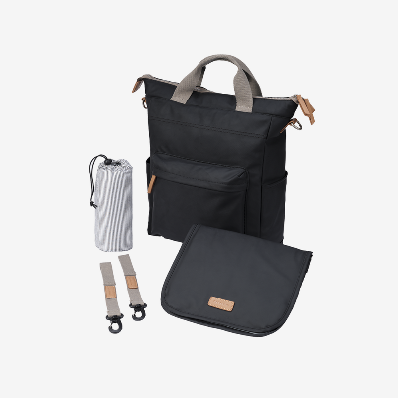 BabaBing DayTripper Pac přebalovací taška/ batoh, Black - NOVINKA