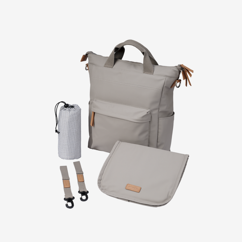BabaBing DayTripper Pac přebalovací taška /batoh, Warm Grey Beige - NOVINKA