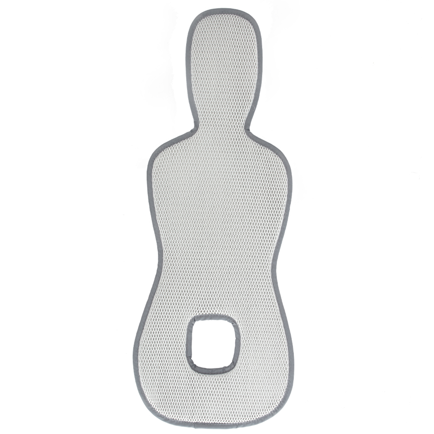 Prodyšná podložka do autosedačky Breeze sk. 0+, Foggy Grey