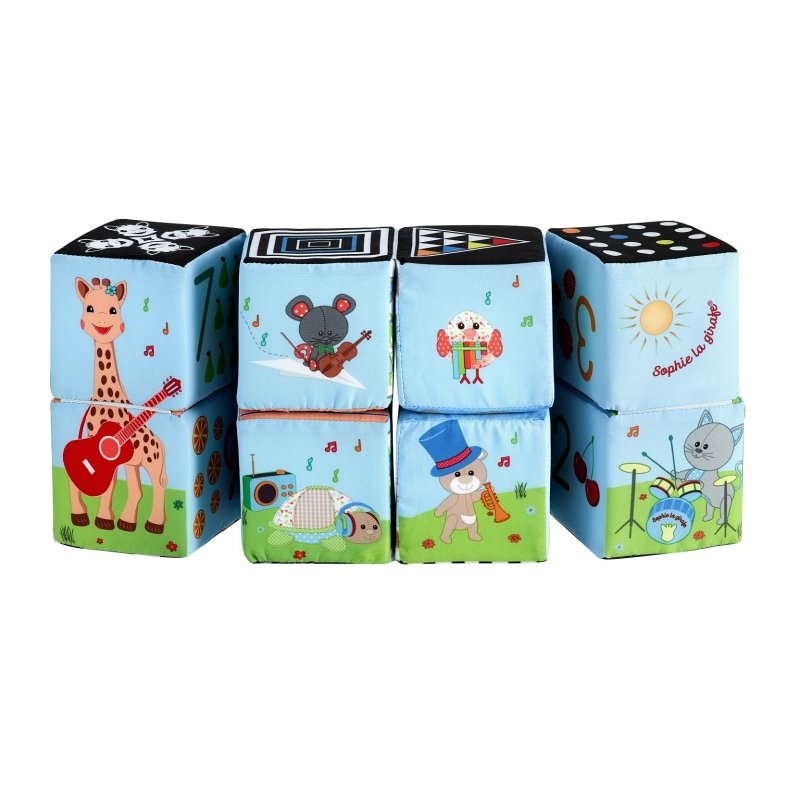 Vulli Magické kostky žirafa Sophie 22x16x16 cm