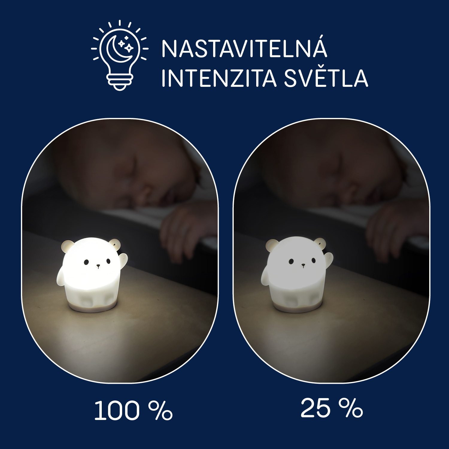 Silikonové závěsné LED světýlko, Rabbit