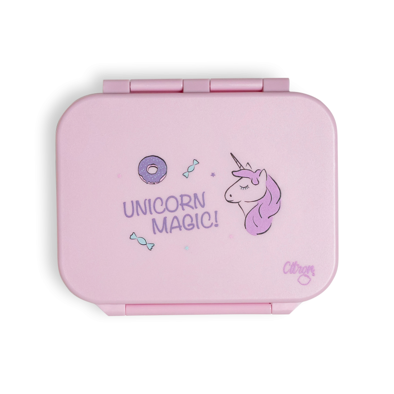 Citron Svačinový box Mini Tritan - Stormy Unicorn