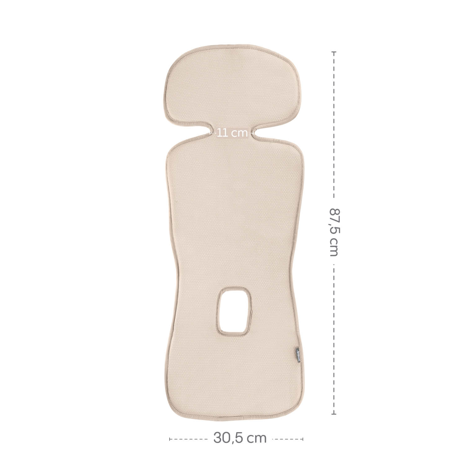 Prodyšná podložka do autosedačky Breeze sk. 1, Coral Pink