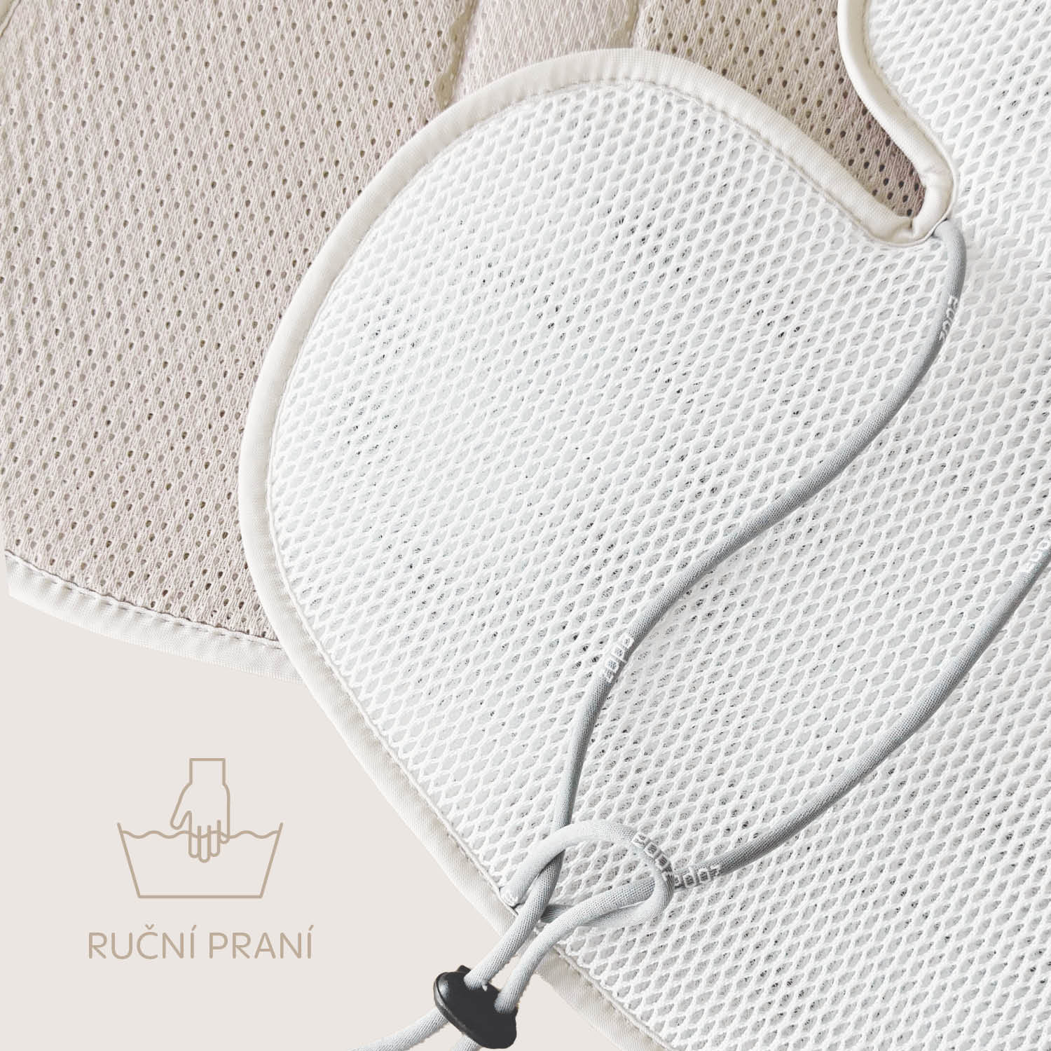 Prodyšná podložka do autosedačky Breeze sk. 2/3, Boss Grey