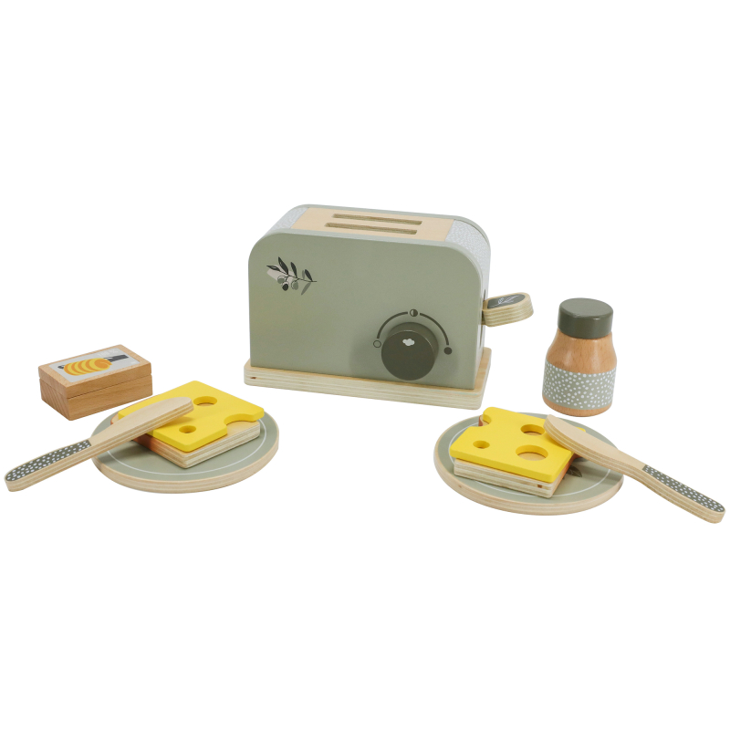 Label Label Toaster, Olive Green
