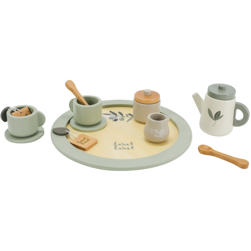 Label Label Čajový set, Olive Green