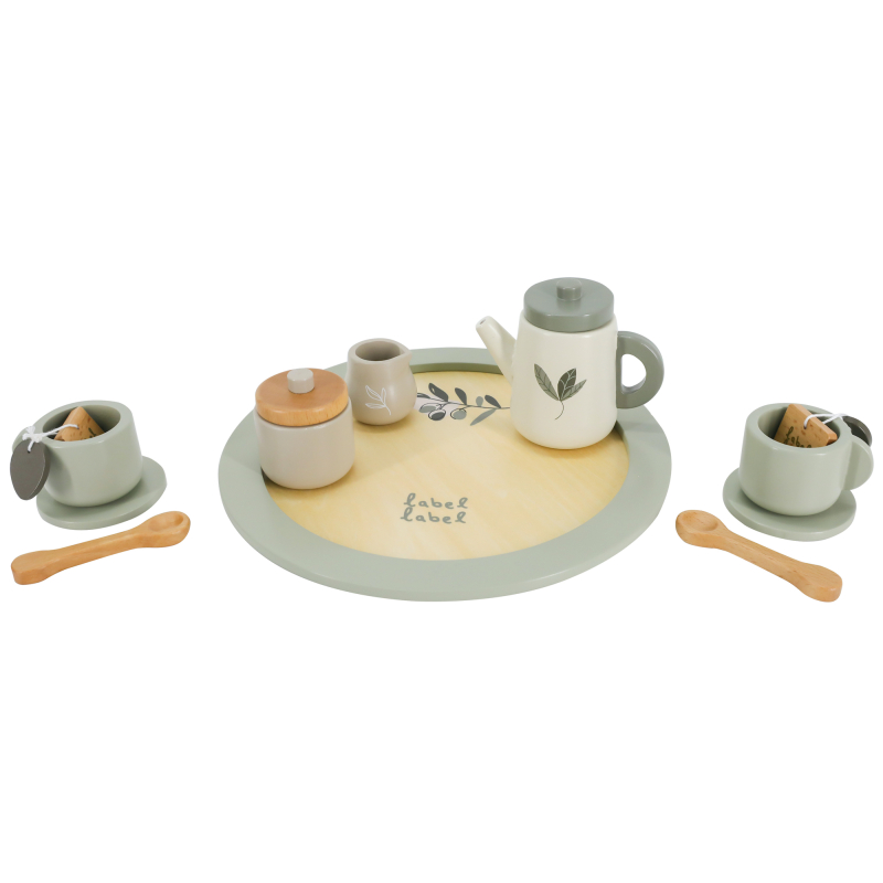Label Label Čajový set, Olive Green