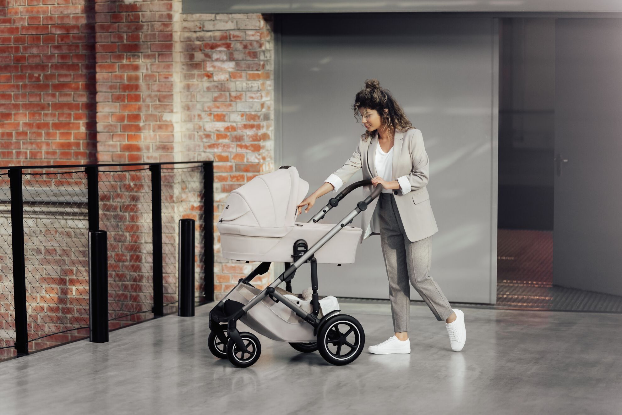 Hluboká korba Smile 5Z Lux, Linen Grey