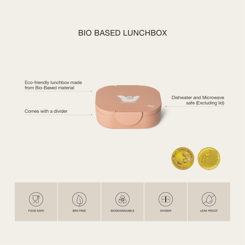 Citron Obědový box z bio materiálu - Ballerina