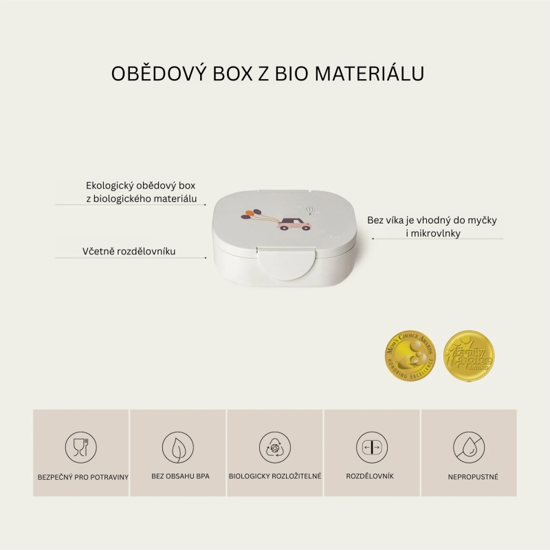 Citron Obědový box z bio materiálu - Vehicles