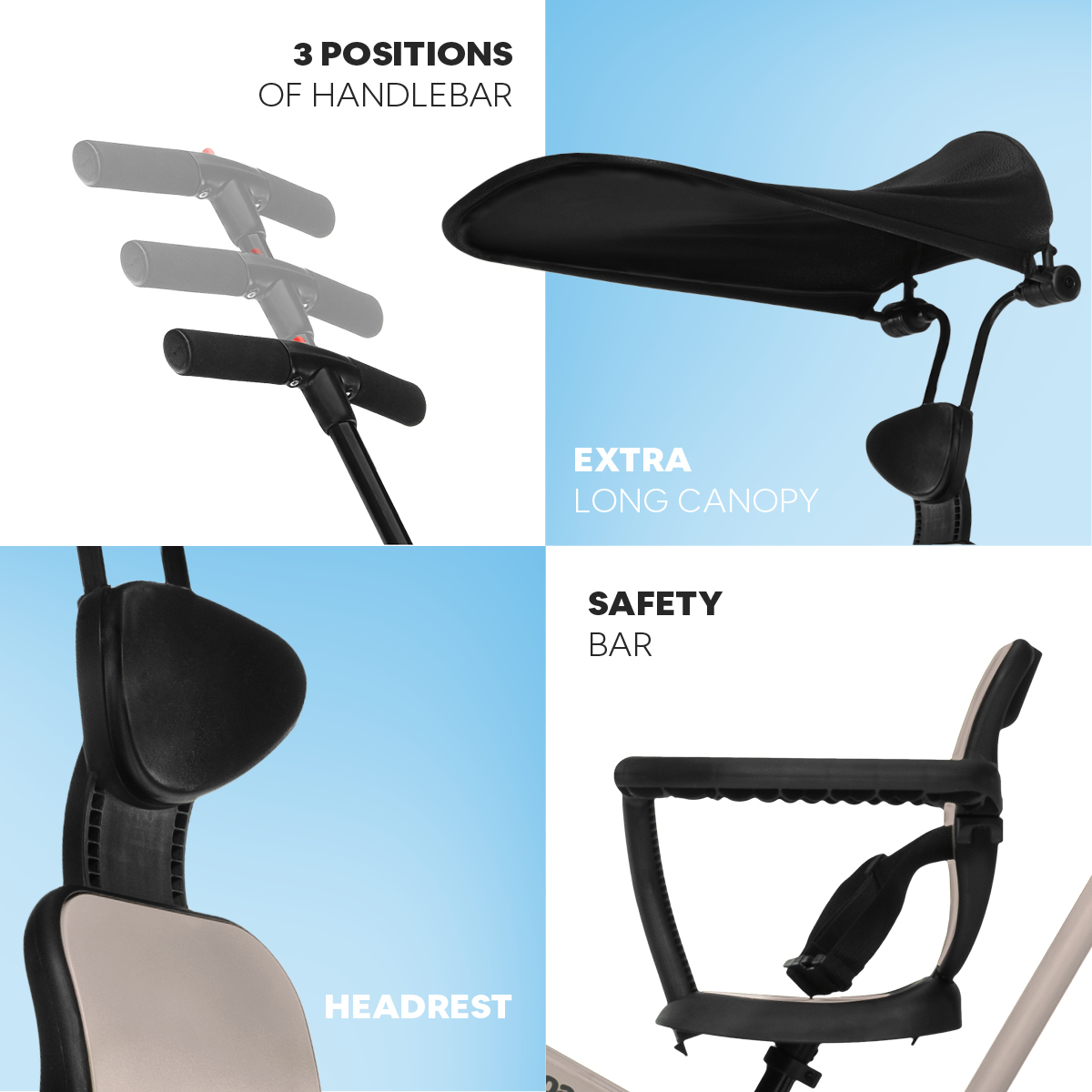 Tříkolka Razor Pro 6v1, Kodi Bronze