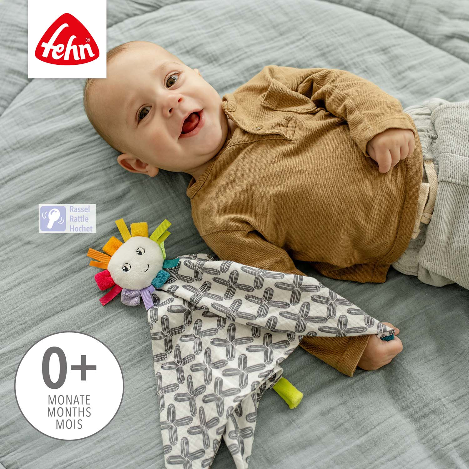 Mušelínový muchláček se sluncem, DoBabyDoo B&W