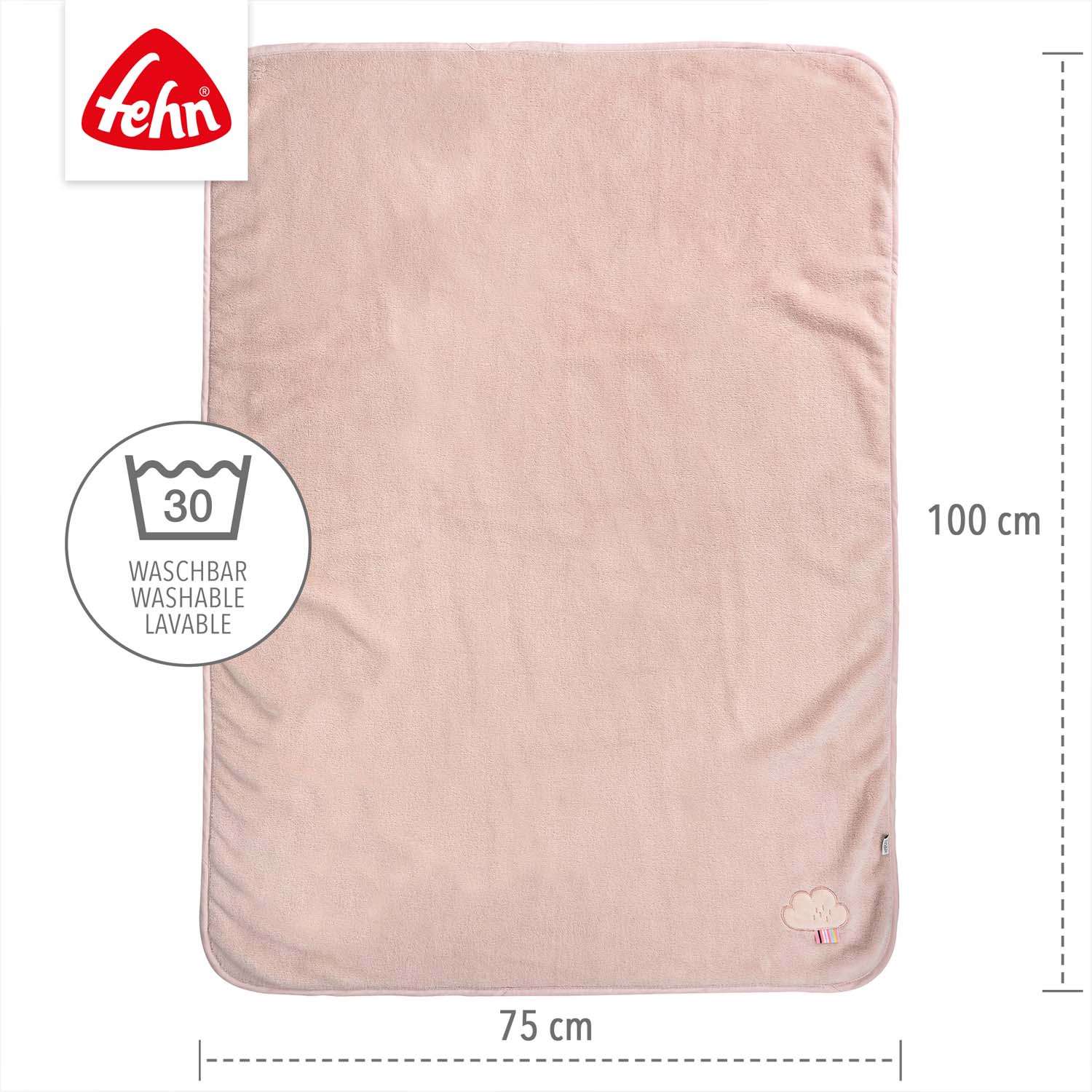 Mazlící deka plameňák, Pink