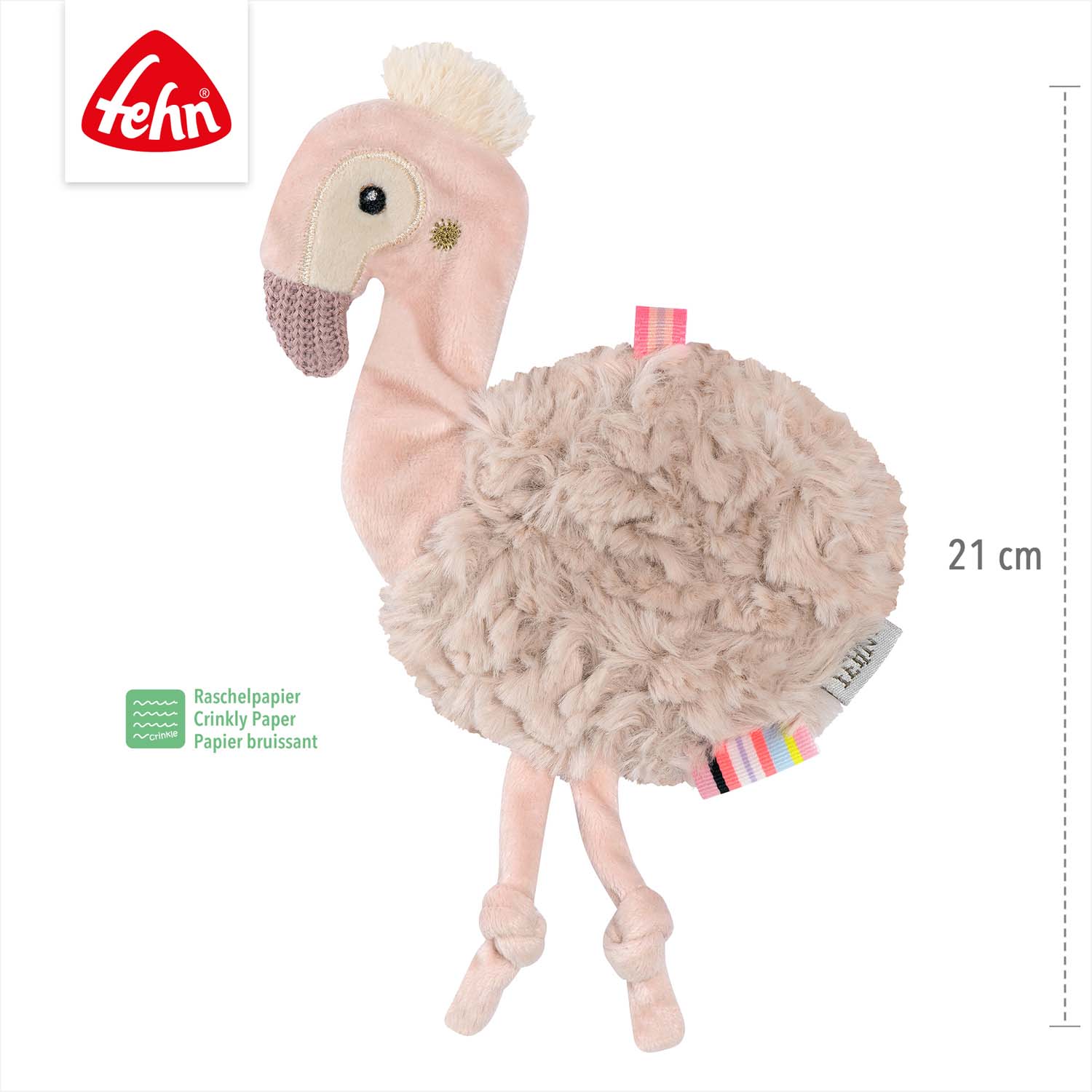 Chrastítko plameňák, Pink