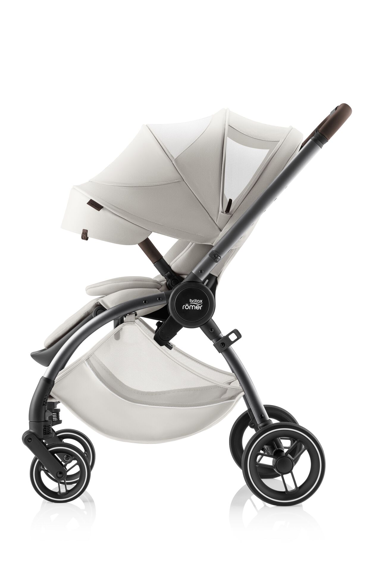 Set kočárek Rio + hluboká korba + autosedačka Baby-Safe PRO + Vario Base 5Z Lux, Soft Taupe