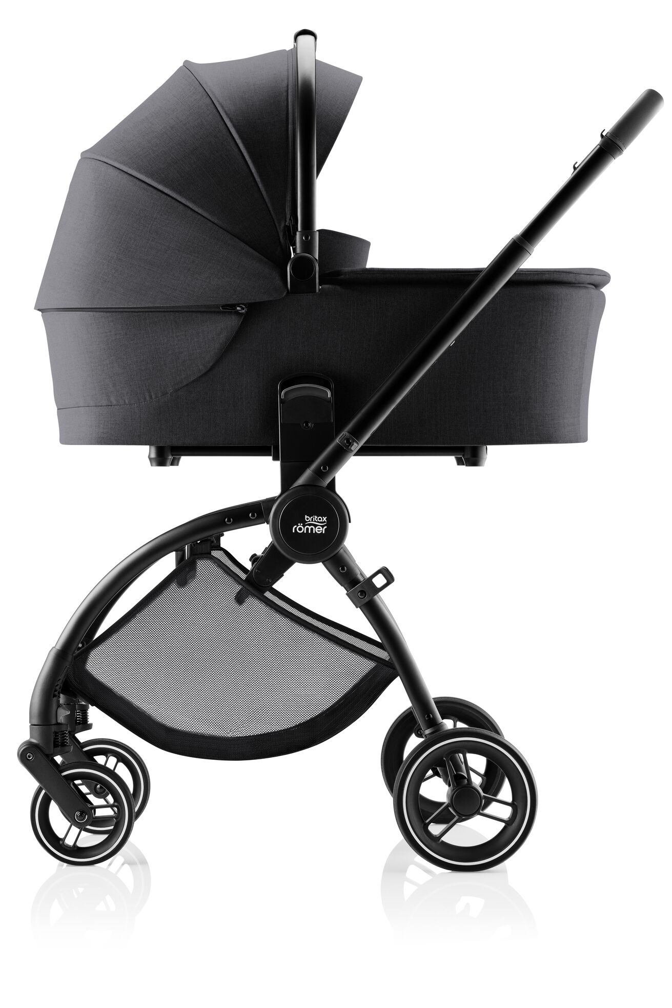 Hluboká korba na kočárek Rio Style, Carbon Black