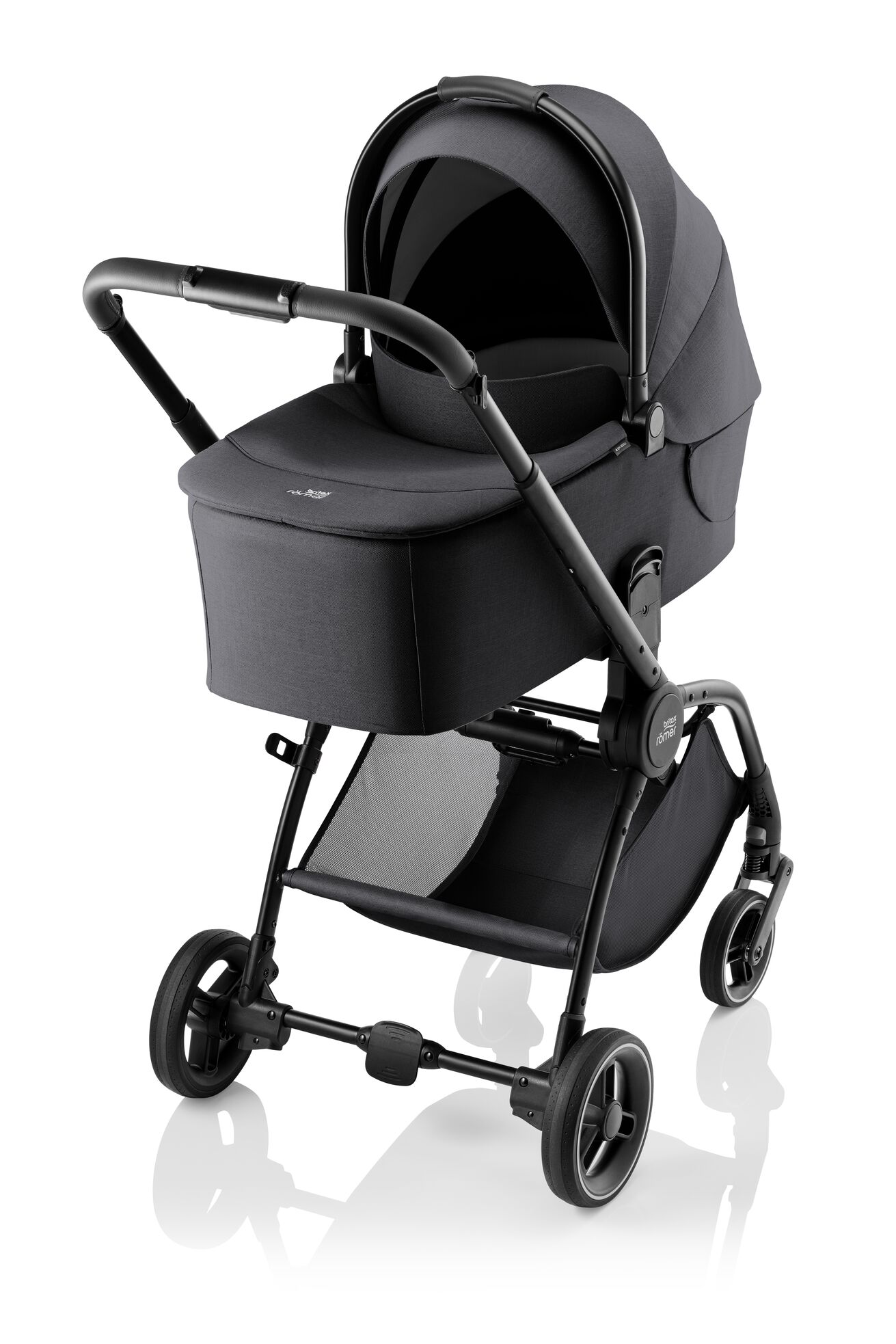 Hluboká korba na kočárek Rio Style, Carbon Black