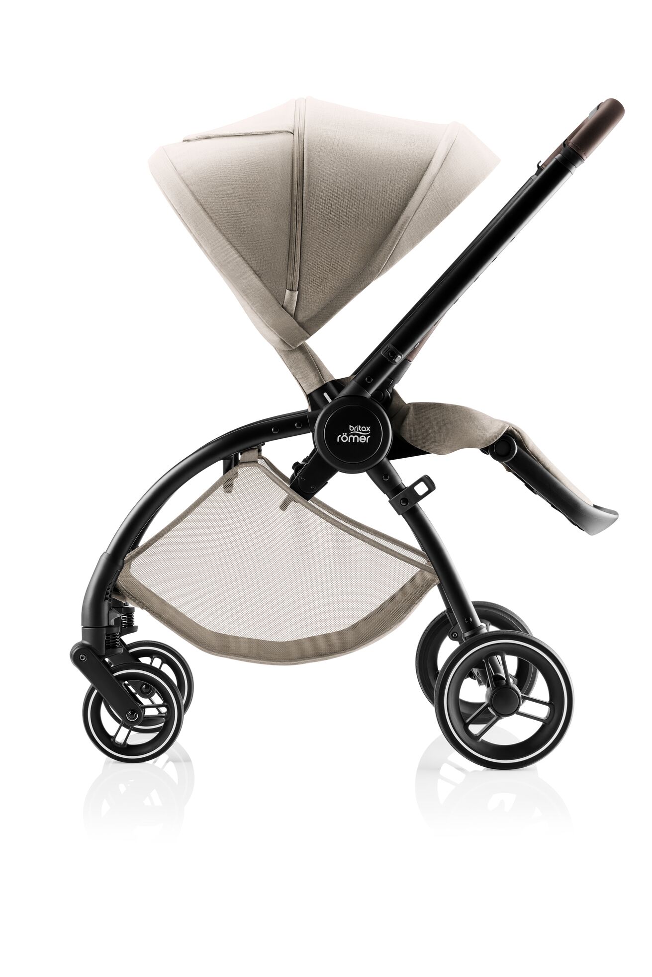 Set kočárek Rio + hluboká korba + autosedačka Baby-Safe PRO Style, Teak