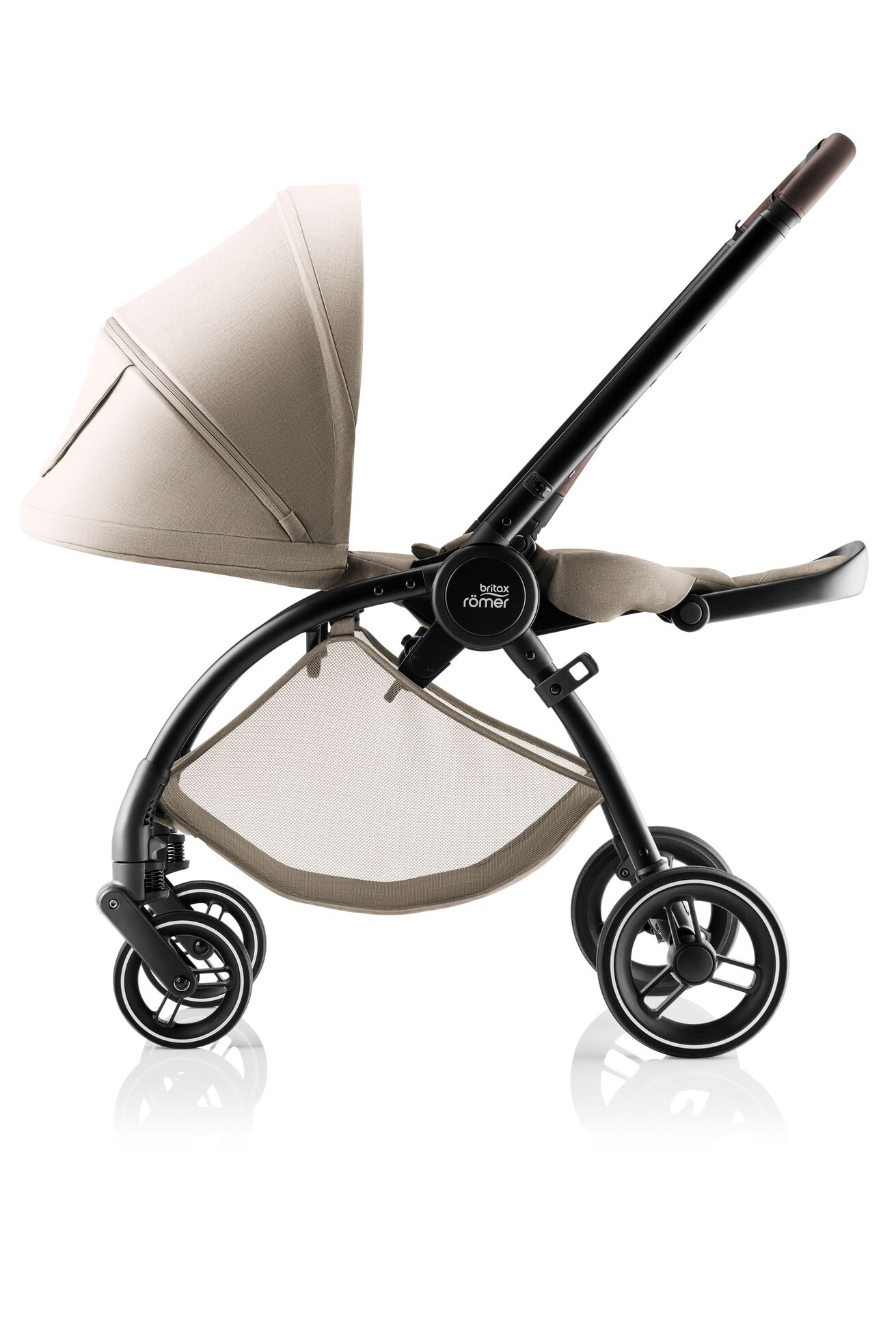 Set kočárek Rio + hluboká korba + autosedačka Baby-Safe PRO Style, Teak