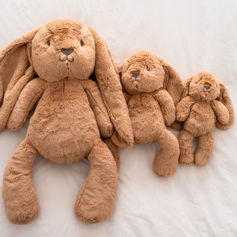 OB Designs Plyšový králíček 52 cm, Caramel
