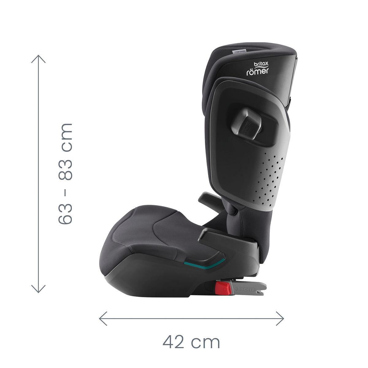 Autosedačka Kidfix Pro Classic, Midnight Grey