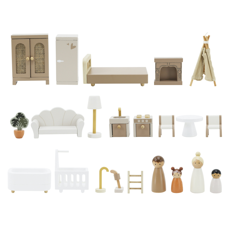 Label Label Domeček pro panenky - Nougat