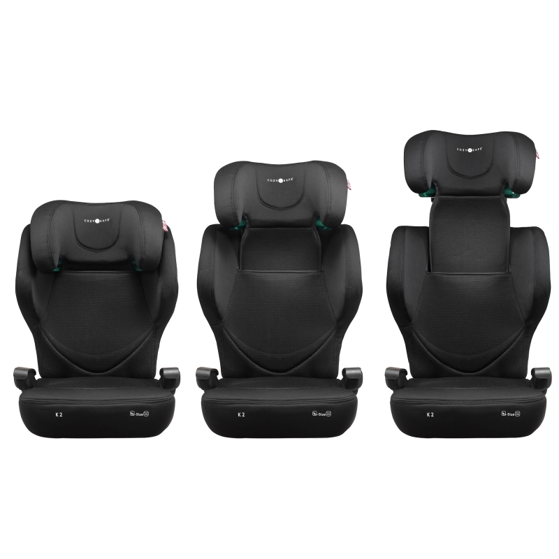 Cozy N Safe K2 i-Size autosedačka 100-150 (skládatelná), Onyx 2025