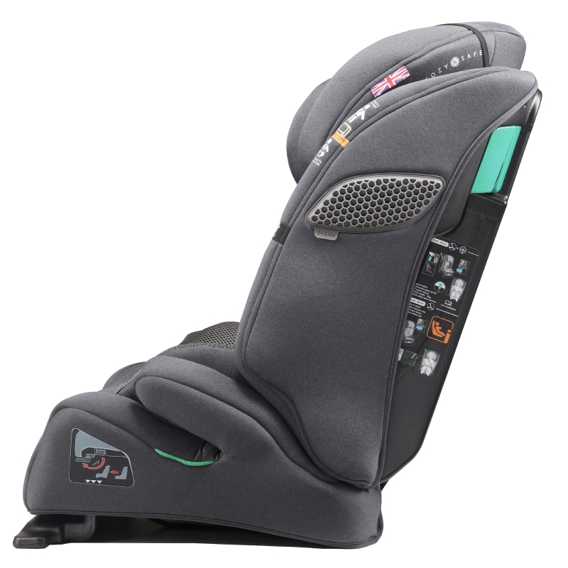 Cozy N Safe LOGAN i-Size autosedačka 76-150 bez isofixu, Graphite 2025