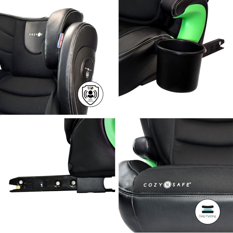 Cozy N Safe AUGUSTA i-Size autosedačka 100-150, Onyx 2025