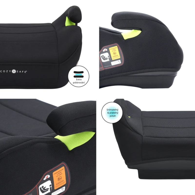 Cozy N Safe ASTRA i-Size podsedák s ISOFIXem, Onyx 2025